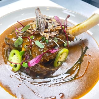 Lamb Shank w/ paratha