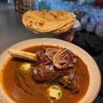 Lamb Shank with Lachha Paratha