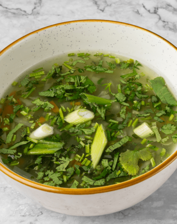 coriander soup